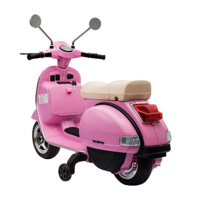 Vespa Scooter Pink Ride-On Car