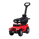 Jeep 3 In 1 Push Car Red