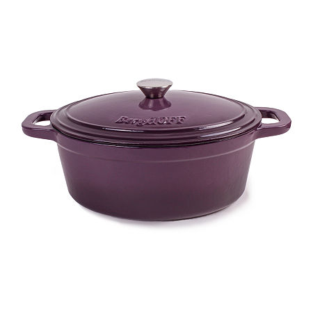 BergHOFF Neo 5-qt. Oval Cast Iron Casserole Dish, One Size, Purple