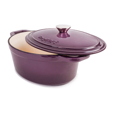 BergHOFF Neo 5-qt. Oval Cast Iron Casserole Dish, One Size, Purple