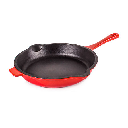 BergHOFF Neo Cast Iron 10 Frying Pan, One Size, Red