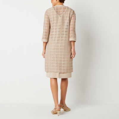 Maya Brooke Womens Jacket Dress