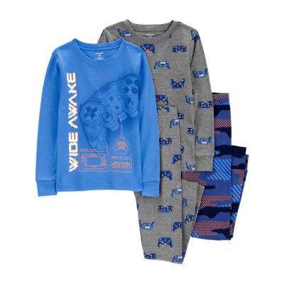 Carter's Little & Big Boys 4-pc. Pant Pajama Set