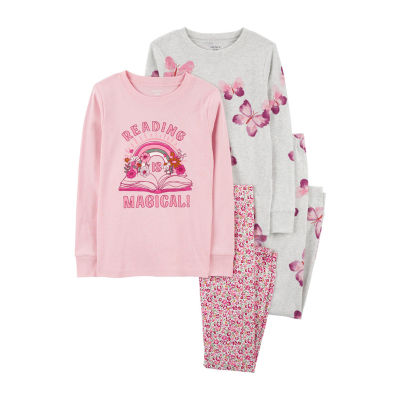 Carter's Little & Big Girls 4-pc. Pant Pajama Set - JCPenney