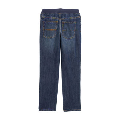 Carter's Little & Big Boys Straight Pull-On Pants