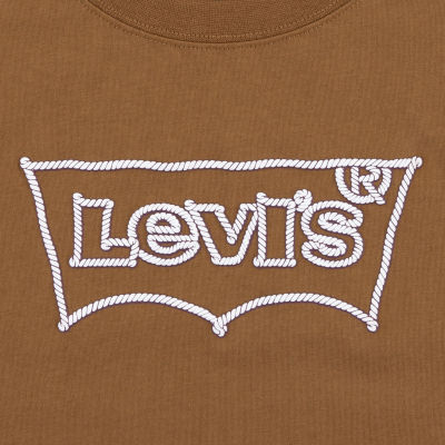 Levi's Big Boys Crew Neck Short Sleeve Graphic T-Shirt