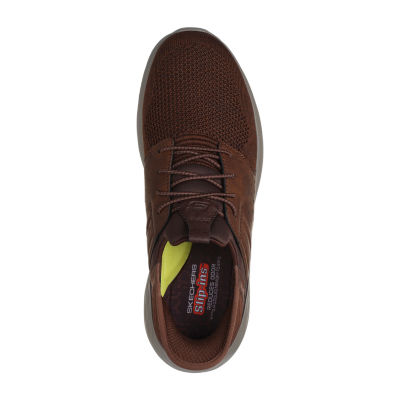 Skechers Hands Free Slip-Ins Garner Newick Mens Round Closed Toe Slip-On Shoe
