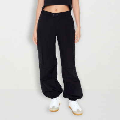 Forever 21 Lyocell Cargo Womens Mid Rise Jogger Pant Juniors