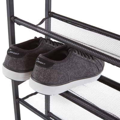 Home Expressions Over The Door 10-Shelf Metal Shoe Rack
