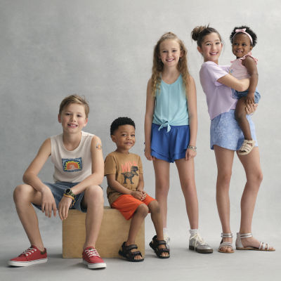 Okie Dokie Toddler & Little Boys French Terry Cargo Short