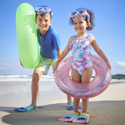 Okie Dokie Unicorn Toddler Girls 2-pc. Tankini Set