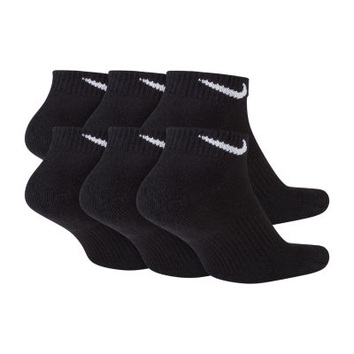 Nike Everyday Plus Cushioned Unisex Adult Breathable Multi-Pack 6 Pair Low Cut Socks