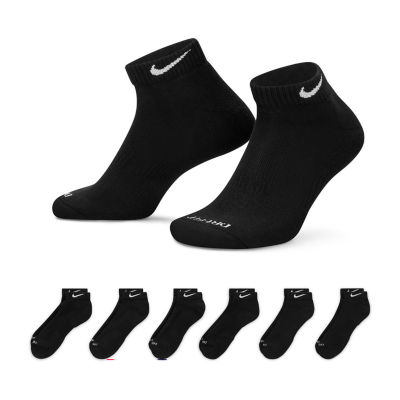 Nike Everyday Plus Cushioned Unisex Adult Breathable Multi-Pack 6 Pair Low Cut Socks