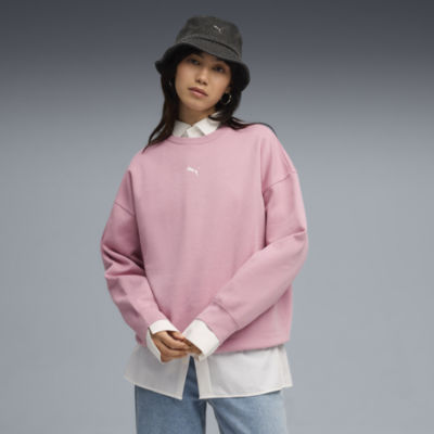 Puma Womens Essential Small Logo Crew Neck Sweatshirt