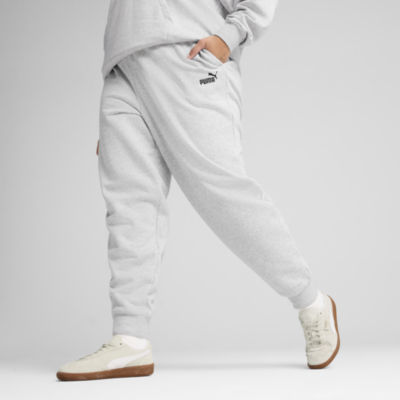 Puma Womens Mid Rise Cuffed Jogger Sweatpants