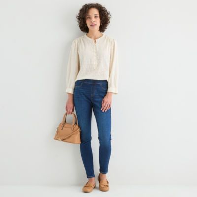 St. John's Bay Womens Mid Rise Jegging Jean