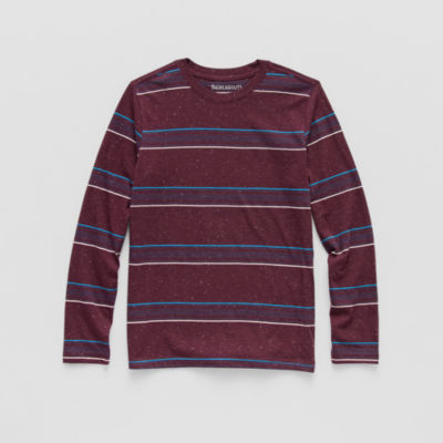 Thereabouts Little & Big Kid Boys Crew Neck Long Sleeve T-Shirt