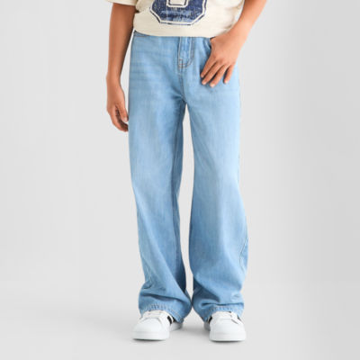 Thereabouts Little & Big Boys Adjustable Waist Baggy Fit Jean