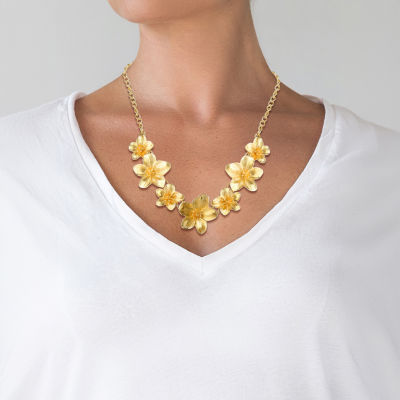 JS Jessica Simpson Womens 18 Inch Collar Necklace
