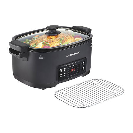 Hamilton Beach 6 Qt Slow Cooker One Size Black