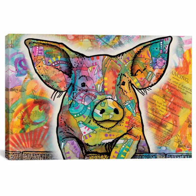 Icanvas The Pig Canvas Art