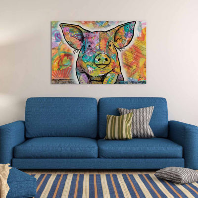 Icanvas The Pig Canvas Art