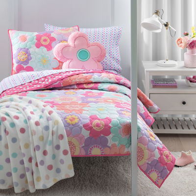 Under The Stars Faye Floral Quilt Set