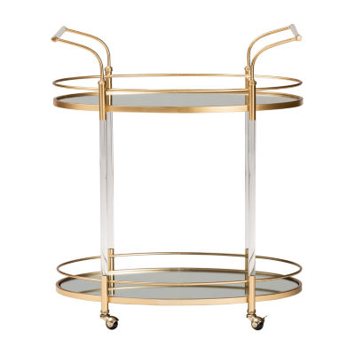 Nakano Metal-Top Serving Cart