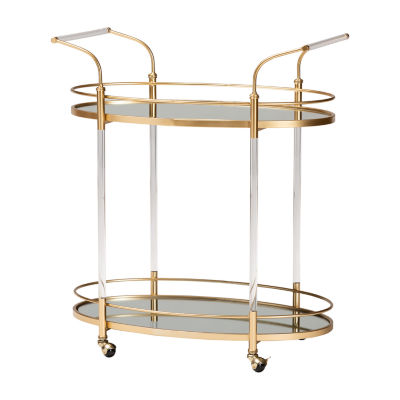 Nakano Metal-Top Serving Cart