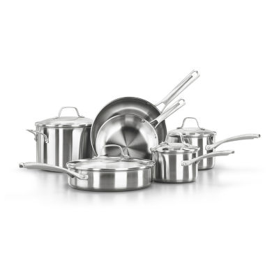 Calphalon Stainless Steel 10-pc. Cookware Set