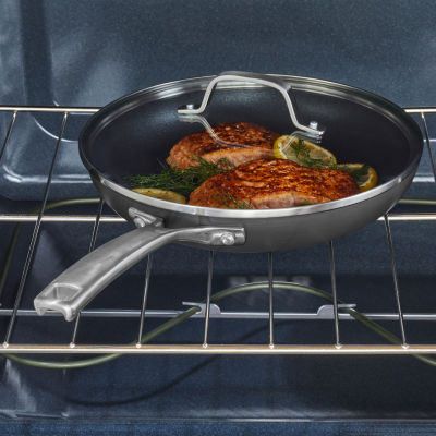 Calphalon Hard Anodized 12 Non-Stick Frying Pan, Color: Black - JCPenney