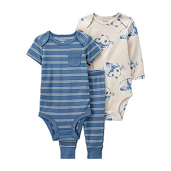Carter's Baby Boys Long Sleeve Bodysuits, Pack of 4