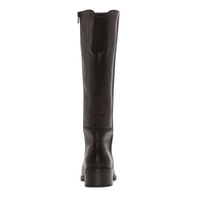 Frye and Co. Womens Lillian Stacked Heel Riding Boots