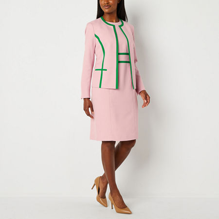 Vintage Suits Women | Work Wear & Office Wear Black Label by Evan-Picone Suit Jacket 18 Pink $44.24 AT vintagedancer.com