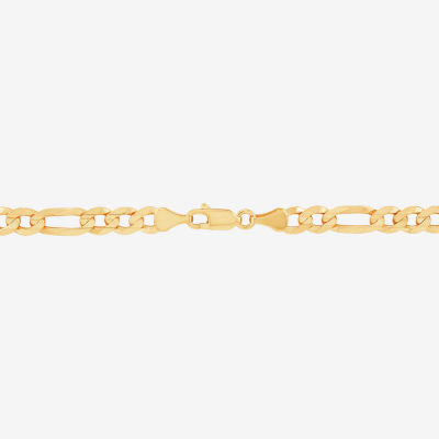 Mens 22 - 30 Inch 10K Gold Link Necklace