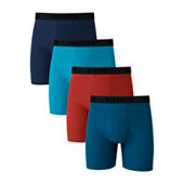 Stafford Woven Big and Tall Mens 4 Pack Boxers - JCPenney
