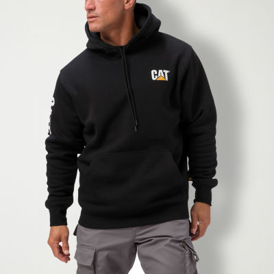 CAT Trademark Banner Mens Long Sleeve Hoodie