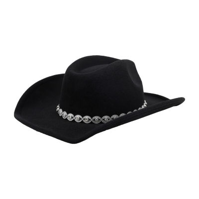 JS Jessica Simpson Rhinestone Band Womens Cowboy Hat