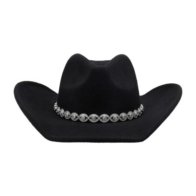 Jessica Simpson Rhinestone Band Womens Cowboy Hat