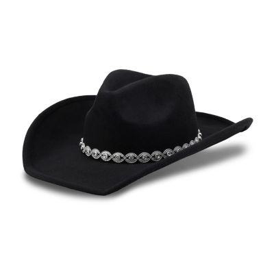 JS Jessica Simpson Rhinestone Band Womens Cowboy Hat