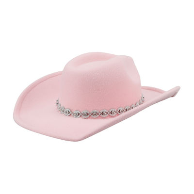 JS Jessica Simpson Rhinestone Band Womens Cowboy Hat