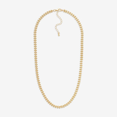 Mixit Hypoallergenic Gold Tone 18 Inch Mesh Chain Necklace