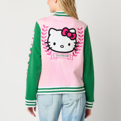 Hello Kitty And Friends Varsity Fleece Lightweight Juniors Jacket