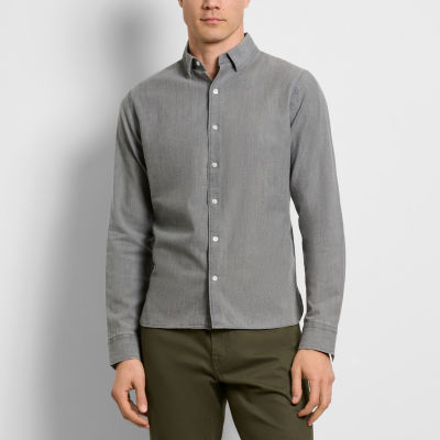 Van Heusen Mens Regular Fit Long Sleeve Button-Down Shirt