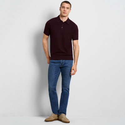 Van Heusen Mens Short Sleeve Pullover Sweater