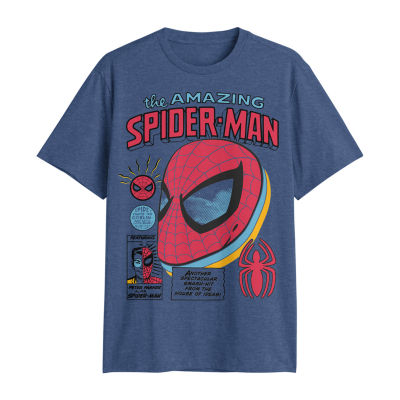 Mens Short Sleeve The Amazing Spiderman Graphic T-Shirt