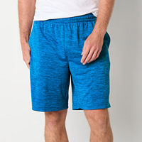 Xersion EverAir 9 Inch Mens Workout Shorts, Medium, Blue