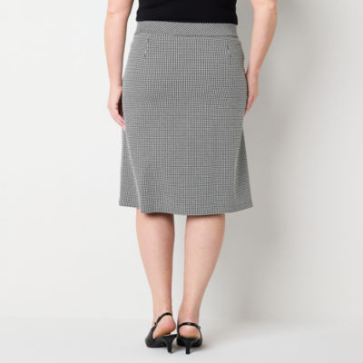 Liz Claiborne Womens Pencil Skirt-Plus