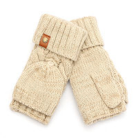 Frye and Co. Mittens, One Size, White