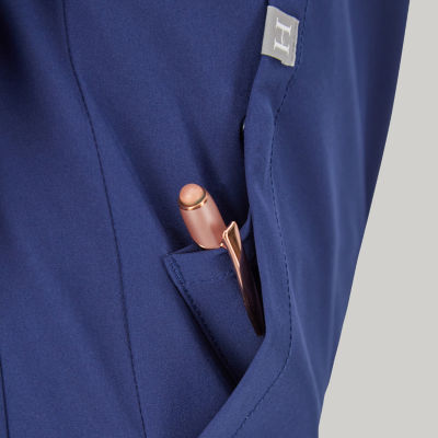 Hanes Womens Tag Free Moisture Wicking Scrub Jackets
